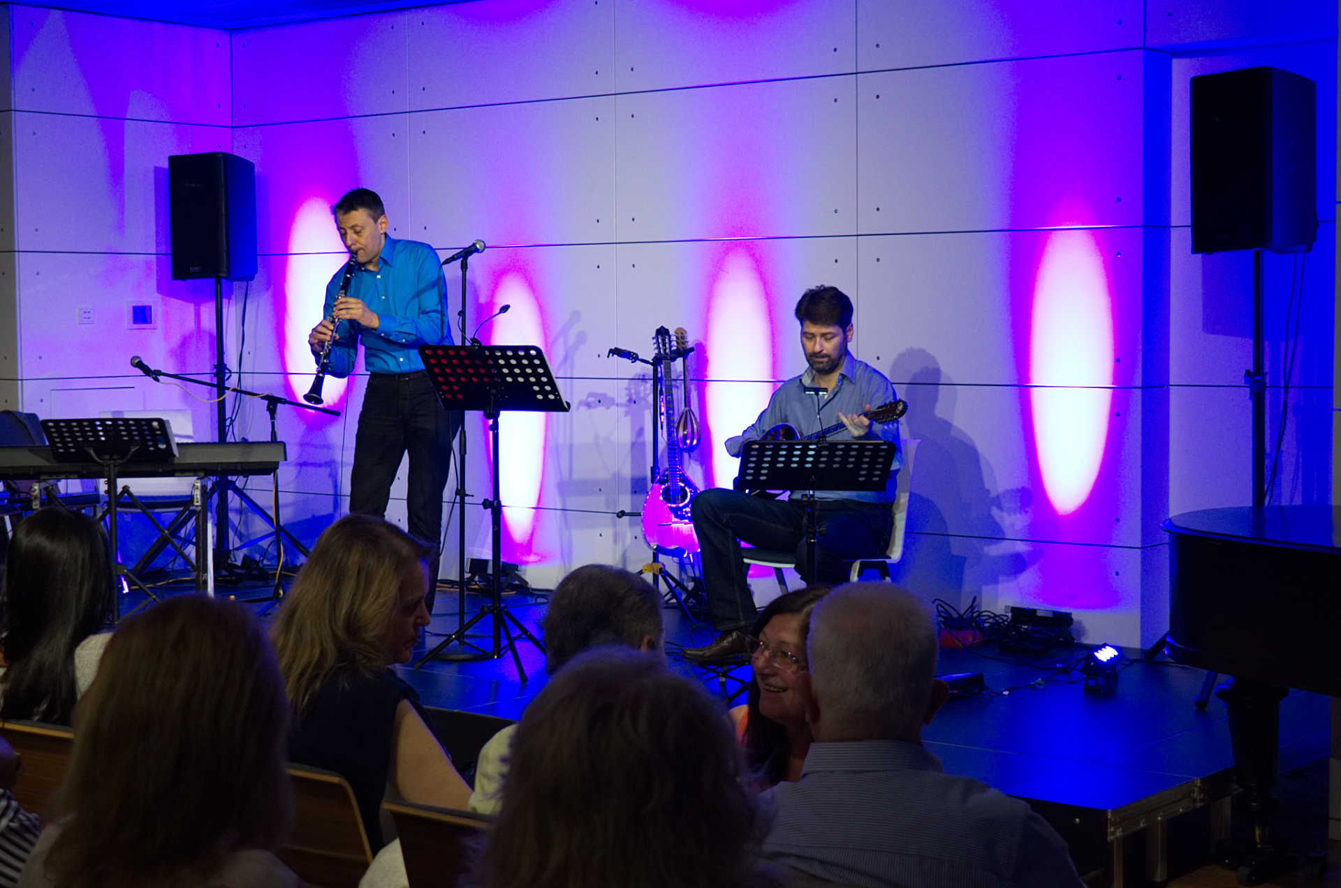 NOTIAS / Griechische Musik auf höchstem Niveau. 2 Musiker 6 Instrumente. Konzert — photo 2