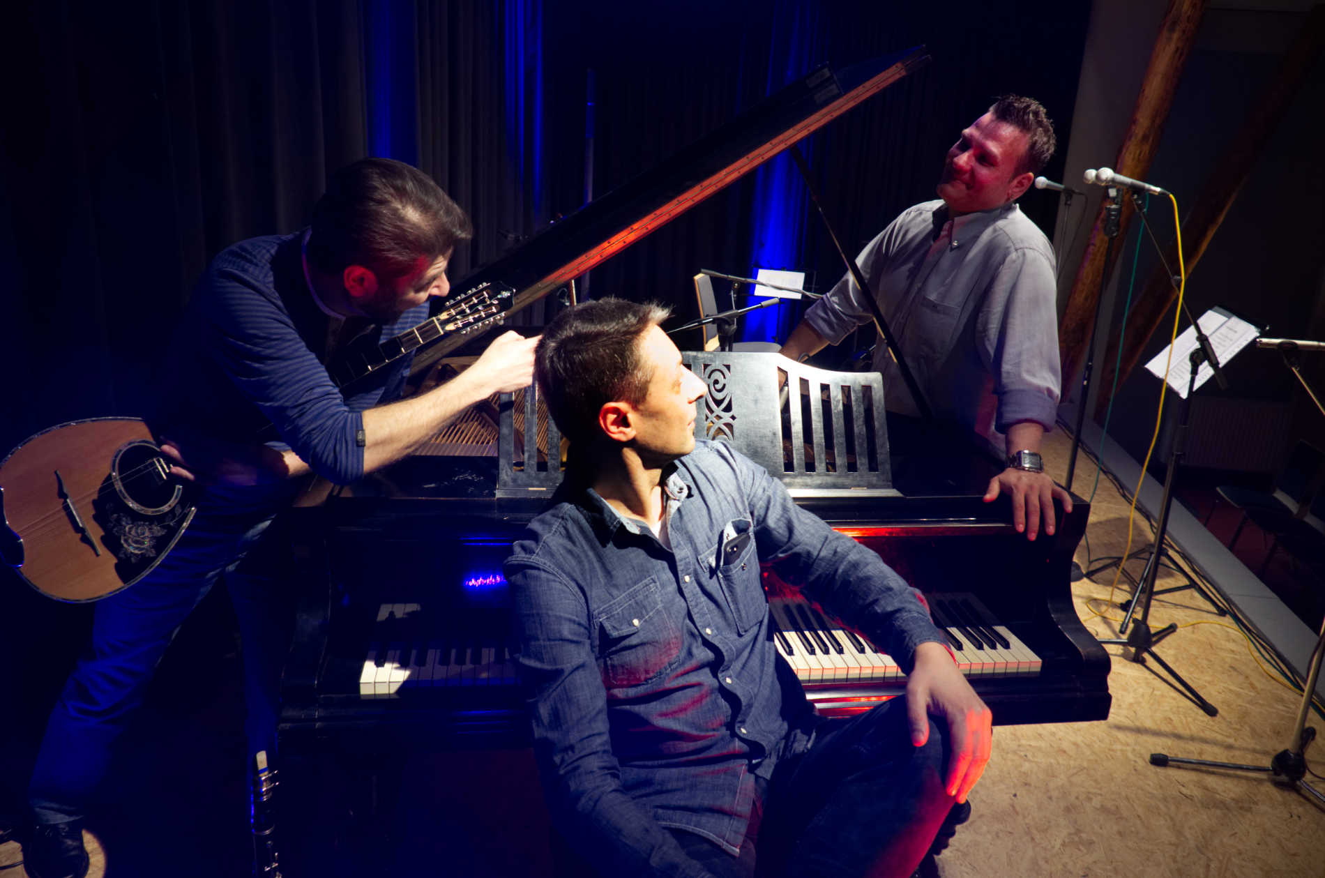 NOTIAS / Griechische Musik auf höchstem Niveau. 2 Musiker 6 Instrumente. Konzert — photo 3