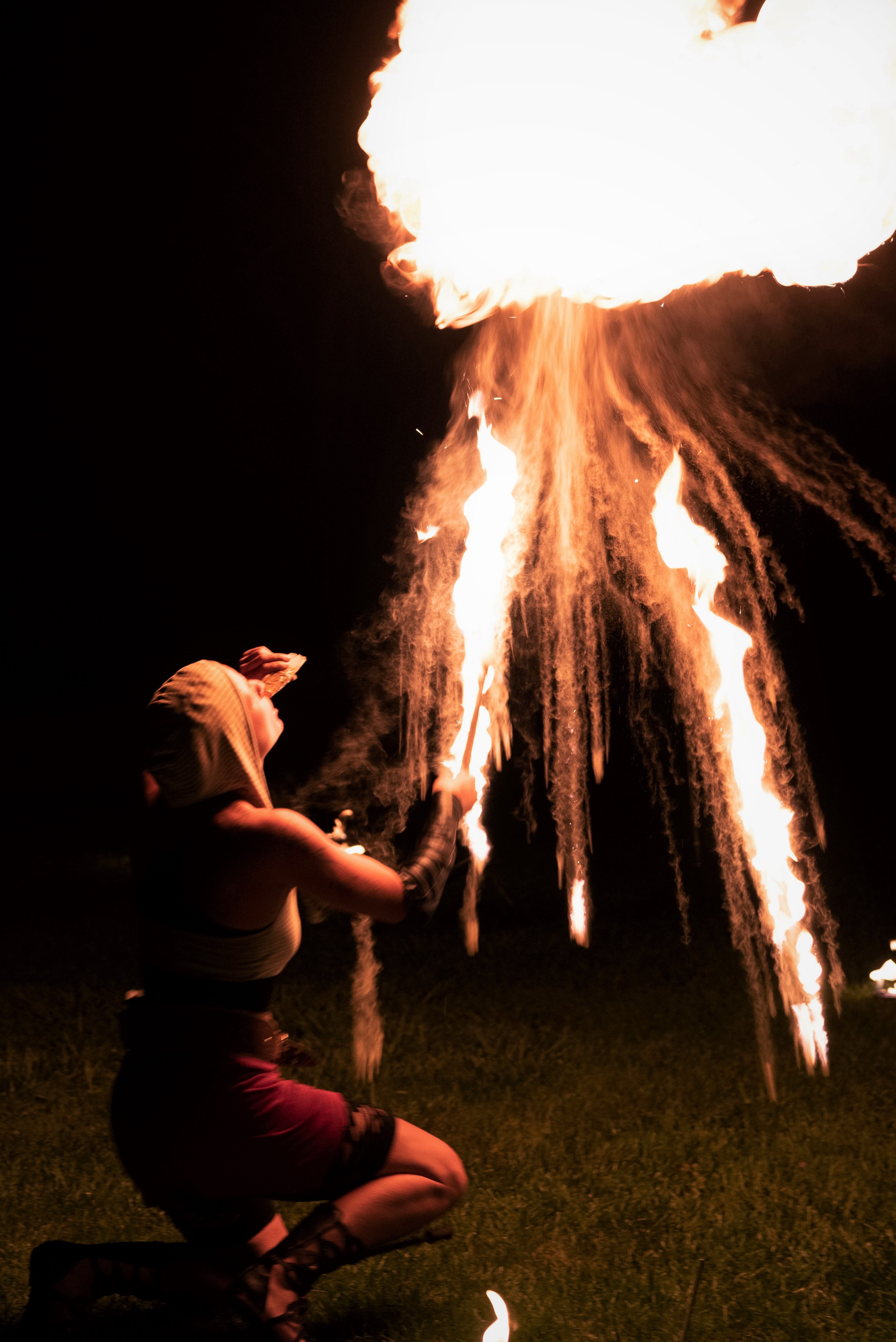 Hula Hoop - Feuershow — photo 4
