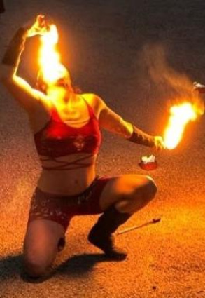 Hula Hoop - Feuershow — photo 11